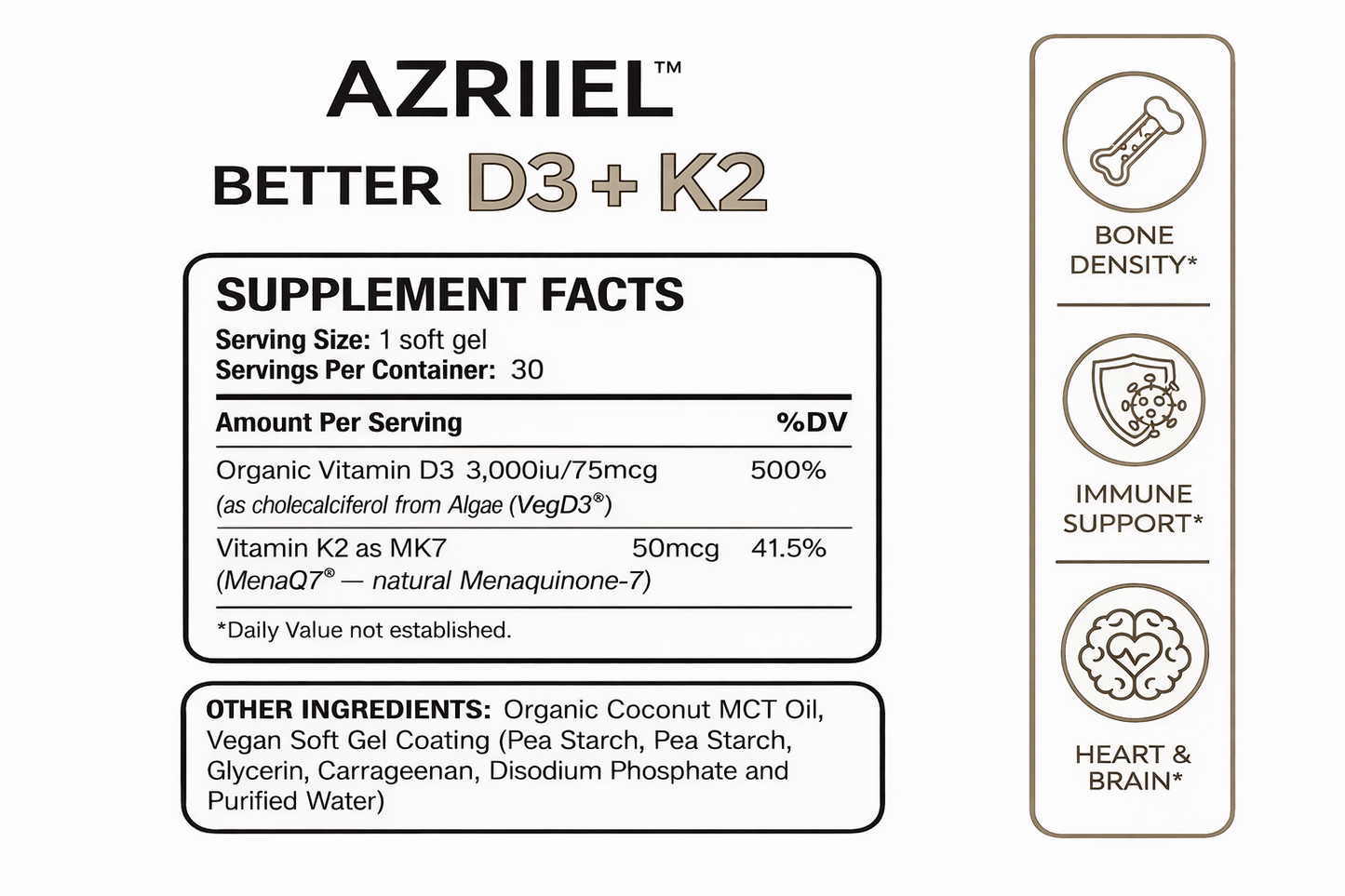 D3 & K2 Full Body Support Formula