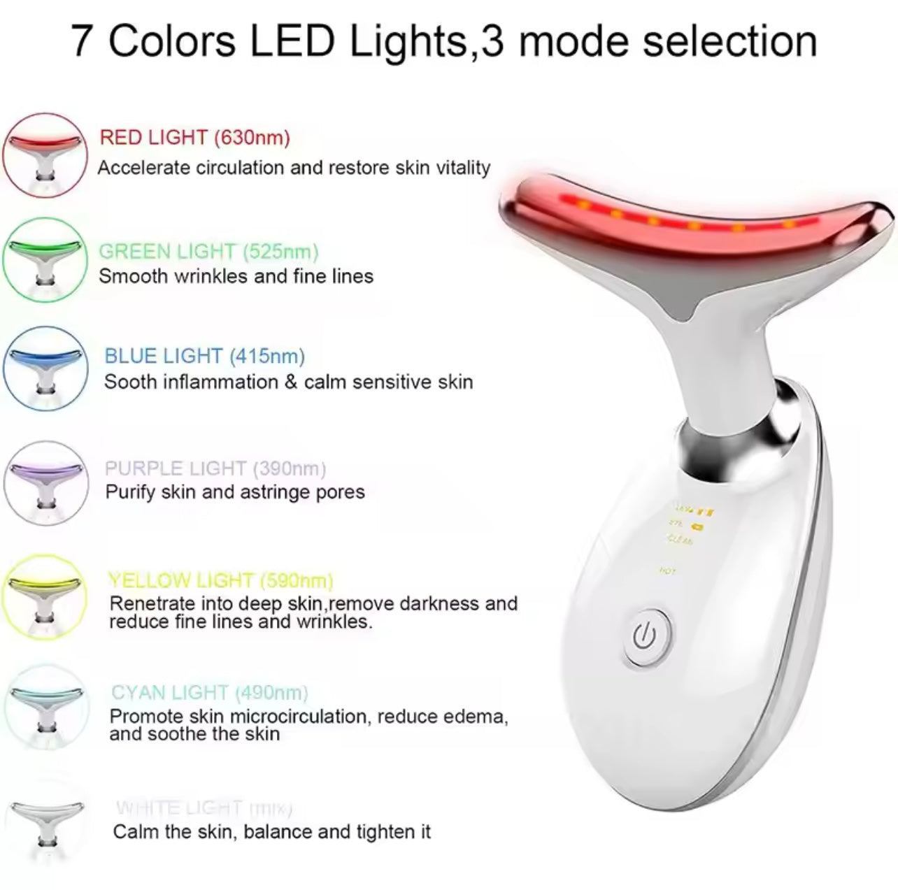 Moldeador Facial LED